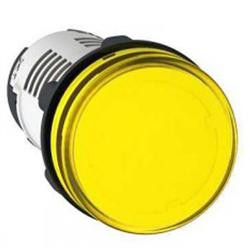 چراغ سیگنال باکالیت زرد مدل 230VAC با لامپ LED اشنایدر